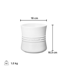 Le Creuset Utensil Crock 2.3L - Oyster (Flint)