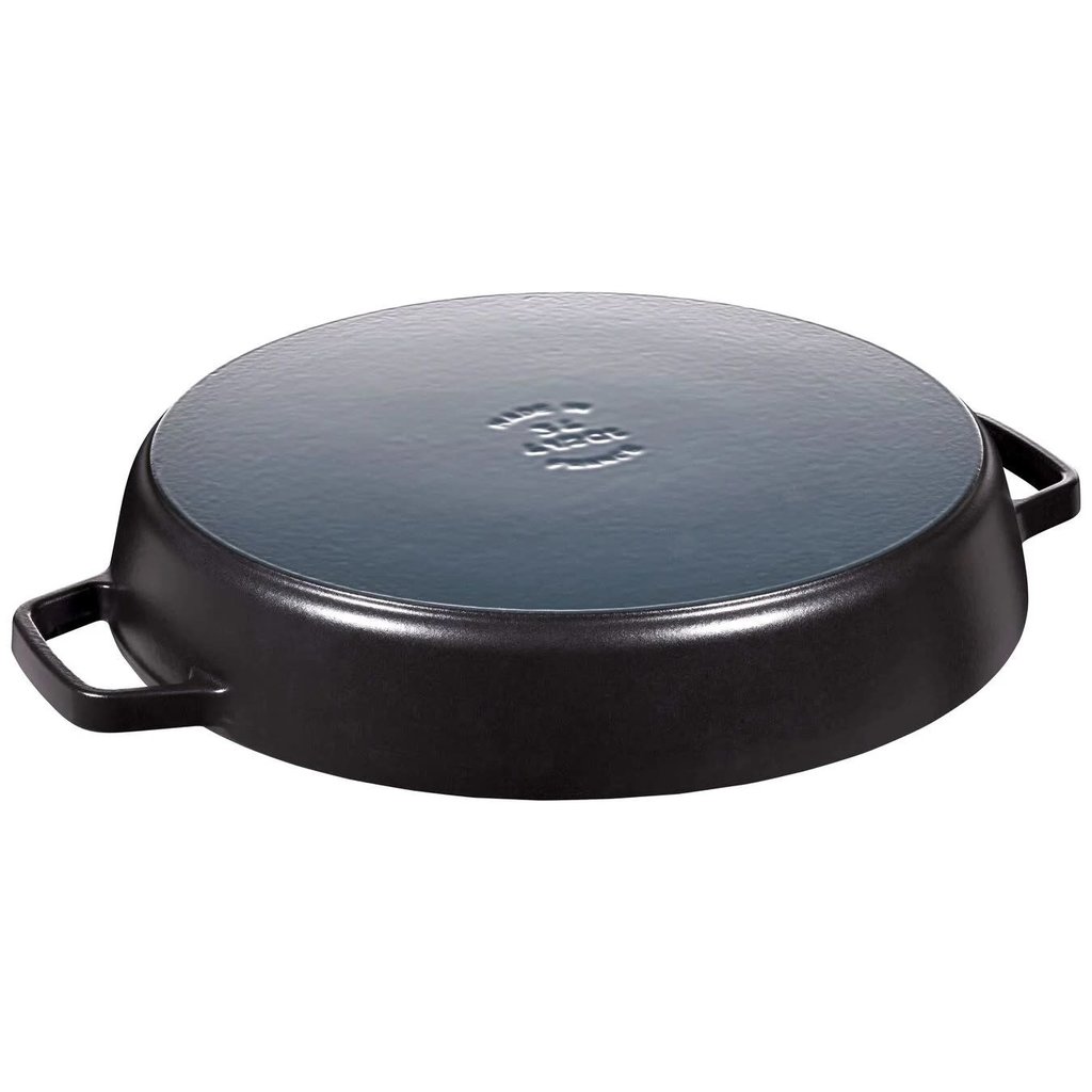 Staub Double Handle Skillet - Black