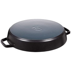 Staub Double Handle Skillet - Black
