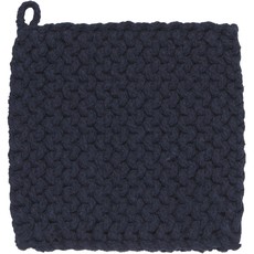 Danica Heirloom Knit Potholder - Midnight