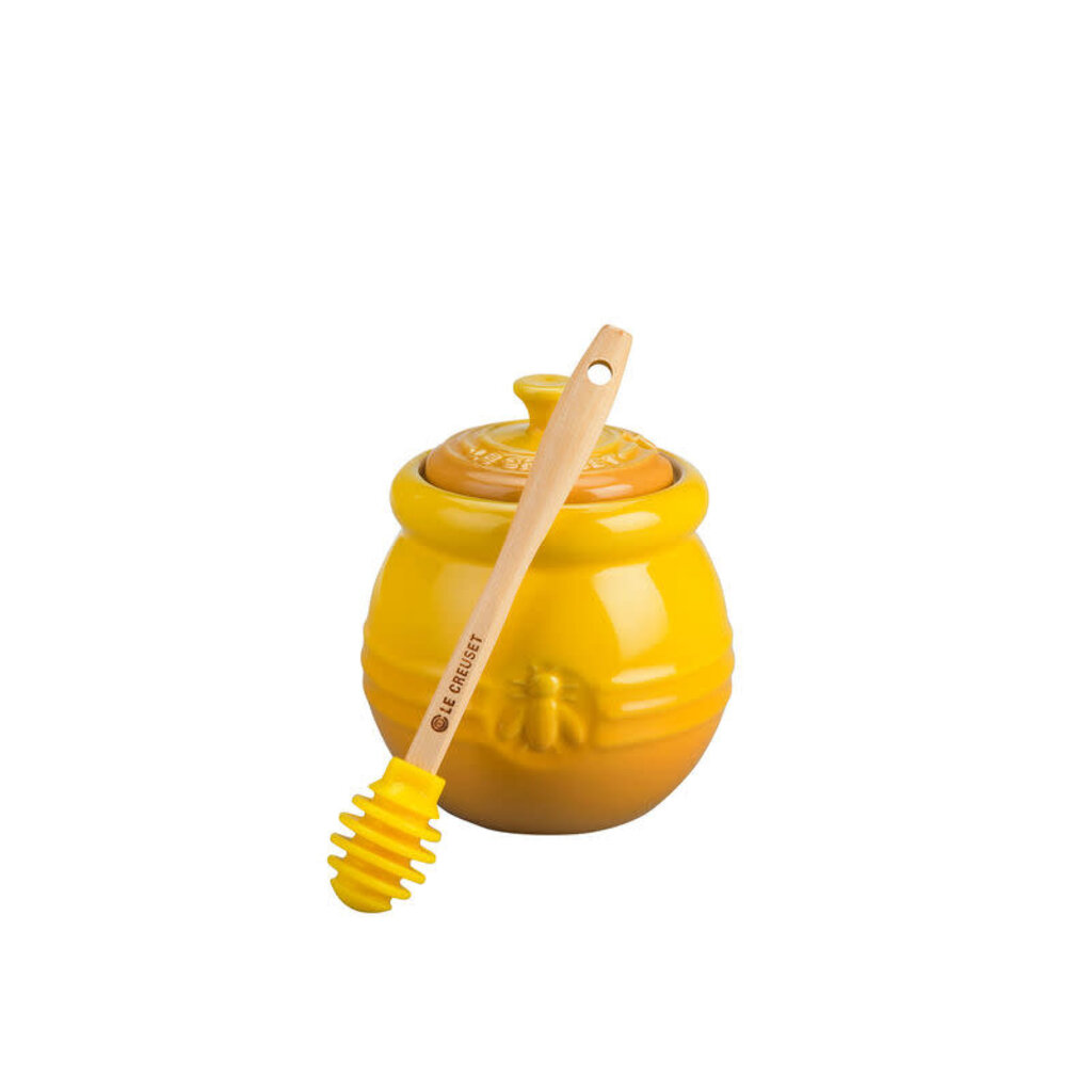 Le Creuset Honey Pot with Silicone Dipper - Nectar