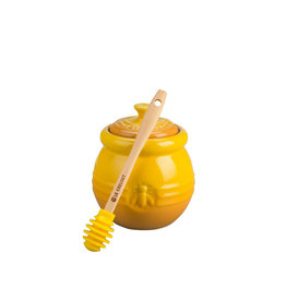 Le Creuset Honey Pot with Silicone Dipper - Nectar