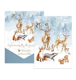Wrendale Designs 'Winter Wonderland' 8pk Christmas Cards