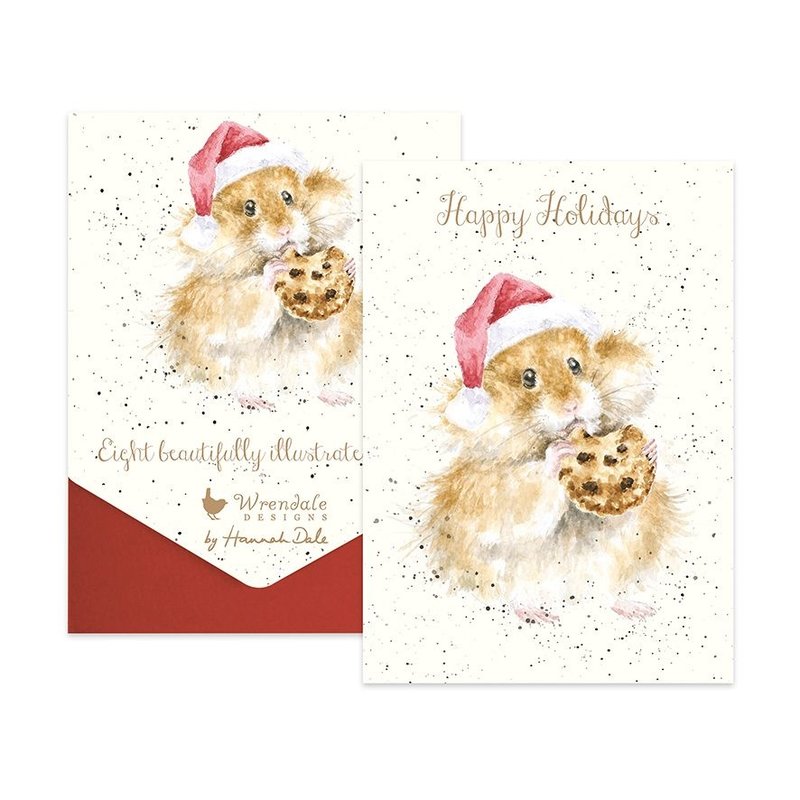 Wrendale Designs 'Christmas Cookie' 8pk Christmas Cards
