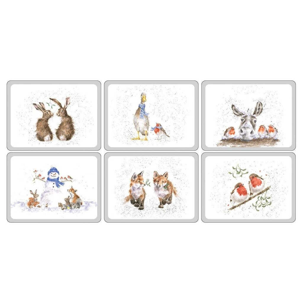 Wrendale Designs Luncheon Christmas Placemats