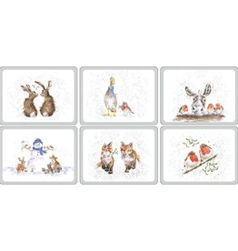 Wrendale Designs Luncheon Christmas Placemats