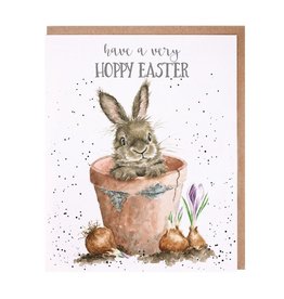 Wrendale Designs 'Hoppy Easter' Easter Card