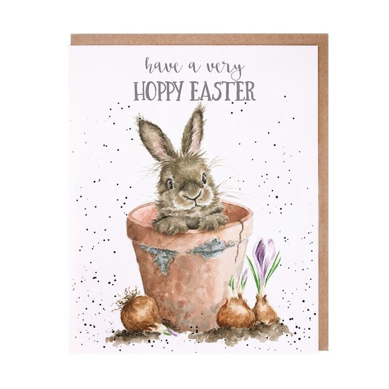 Wrendale Designs 'Hoppy Easter' Easter Card