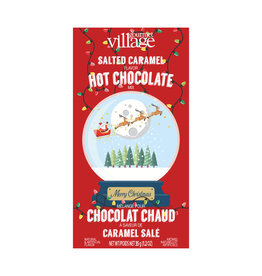 GourmetduVillage Mini Hot Chocolate - Salted Caramel Snowglobe