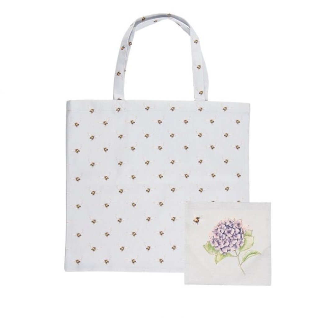 Wrendale Designs 'Hydrangea' Foldable Shopping Bag