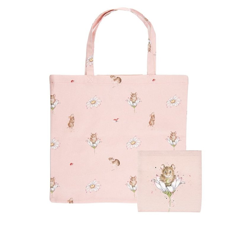 Wrendale Designs 'Oops a Daisy' Foldable Shopping Bag