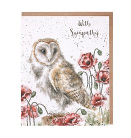 Wrendale Designs 'The Lookout' Sympathy Card