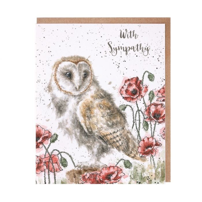 Wrendale Designs 'The Lookout' Sympathy Card