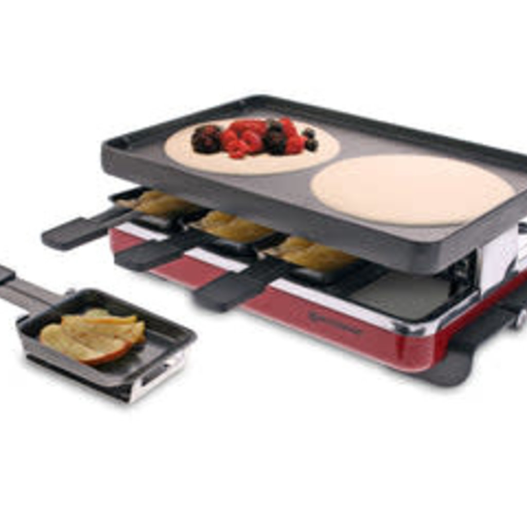 Swissmar Classic Raclette  8 Person - Red