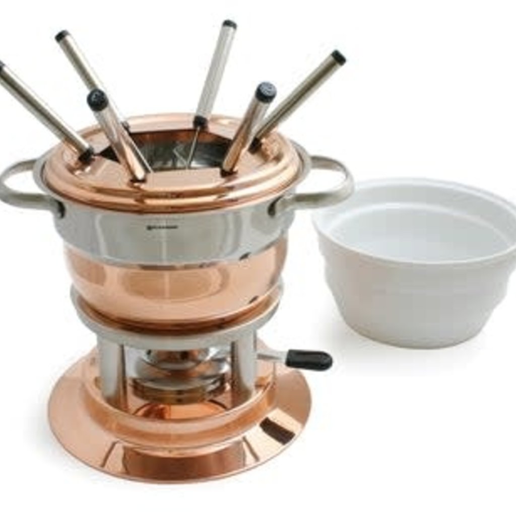Swissmar Lausanne 11pc 1.2L Copper Fondue Set
