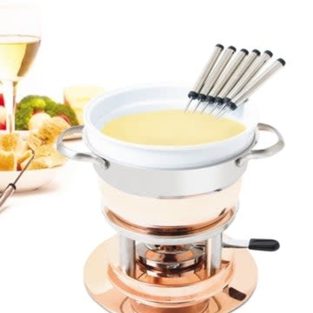 Swissmar Lausanne 11pc 1.2L Copper Fondue Set