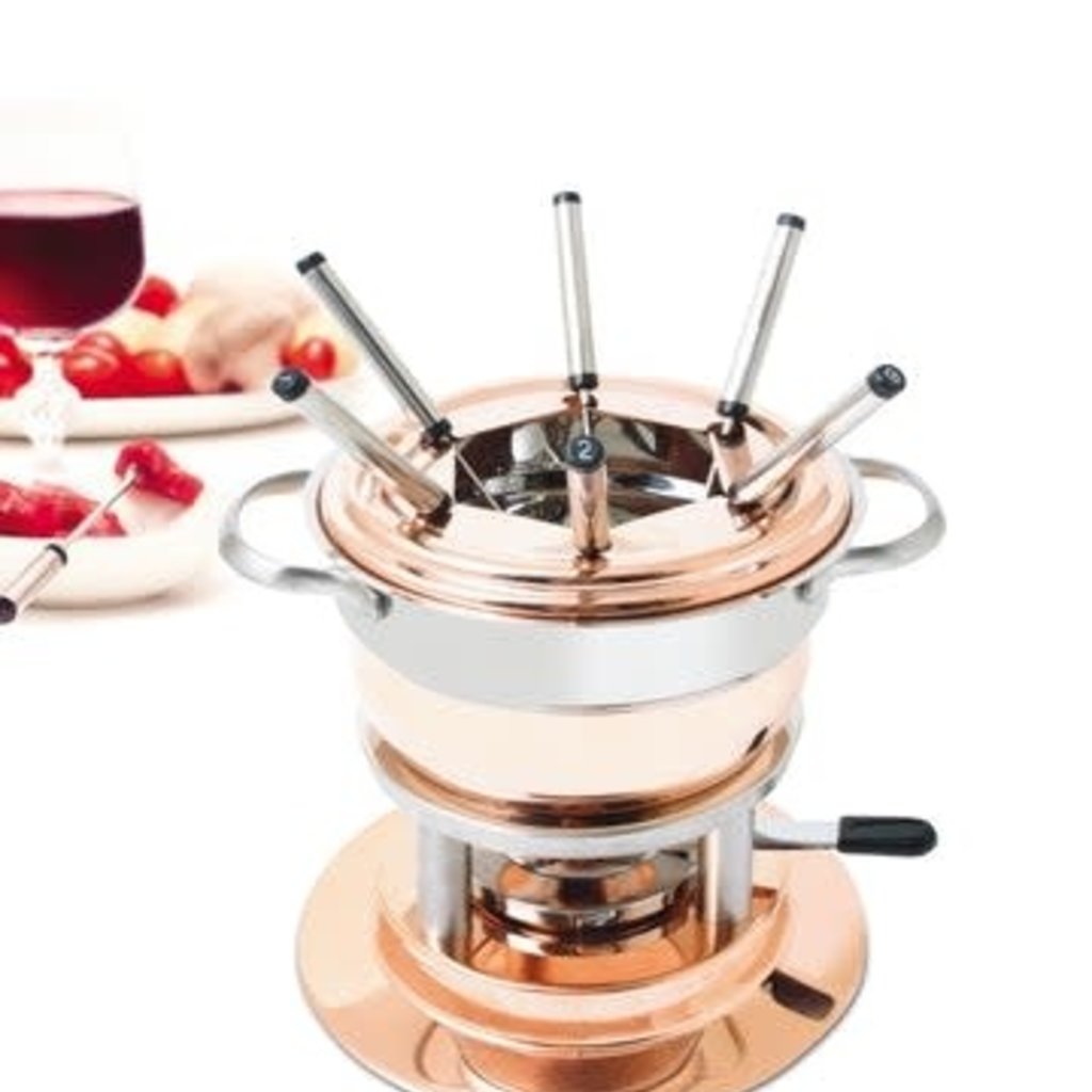Swissmar Lausanne 11pc 1.2L Copper Fondue Set