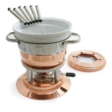 Swissmar Lausanne 11pc 1.2L Copper Fondue Set