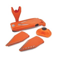Swissmar VPower Mandoline W/3 Inserts - Orange