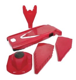 Swissmar VPower Mandoline W/3 Inserts - Red