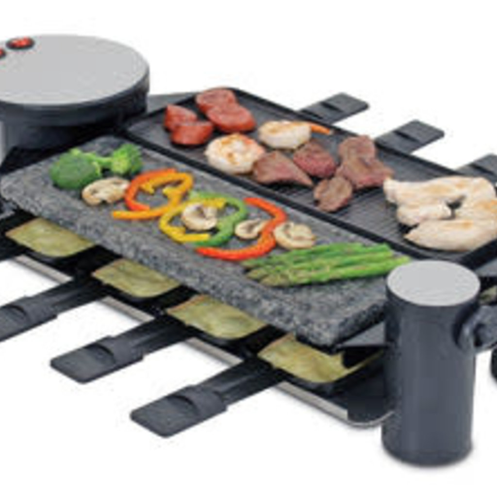 Swissmar Swivel Raclette 8 Person Party Grill