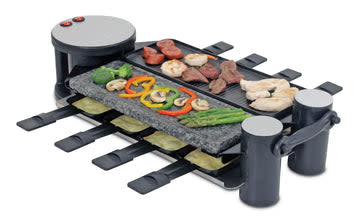 Swivel Raclette 8 Person Party Grill