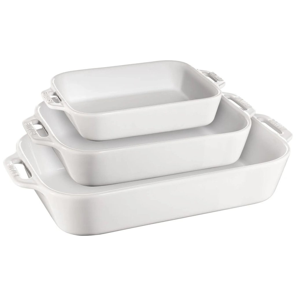 Staub 3pc Rectangular Dish Set