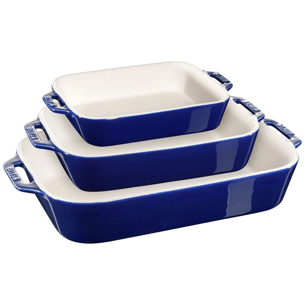 Staub 3pc Rectangular Dish Set