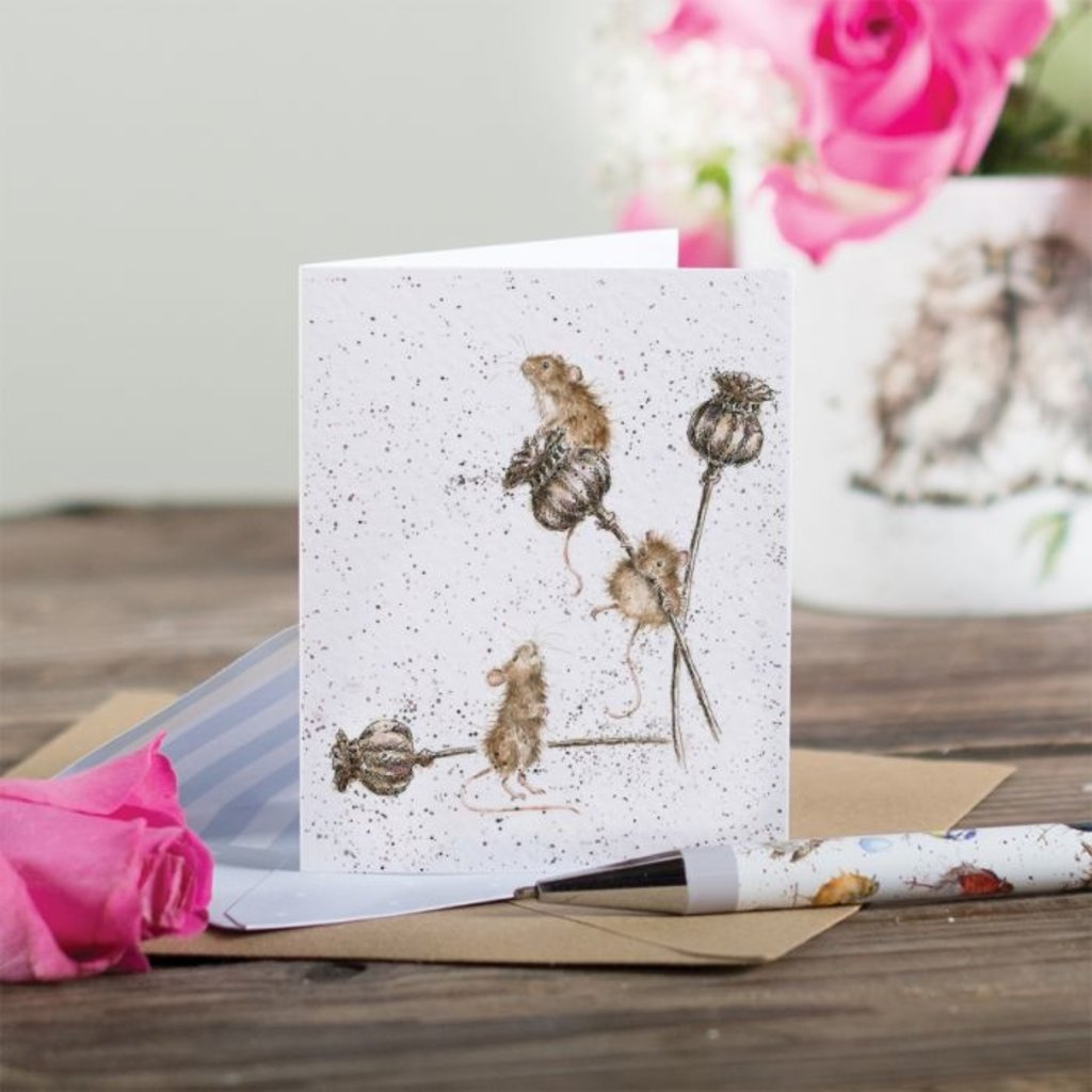 Wrendale Designs 'Country Mice' Gift Enclosure Card