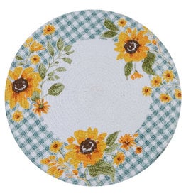 Kay Dee Designs 'Sunflowers Forever' Braided Placemat