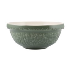 Mason Cash In The Forest 'Owl' Dark Green Mixing Bowl