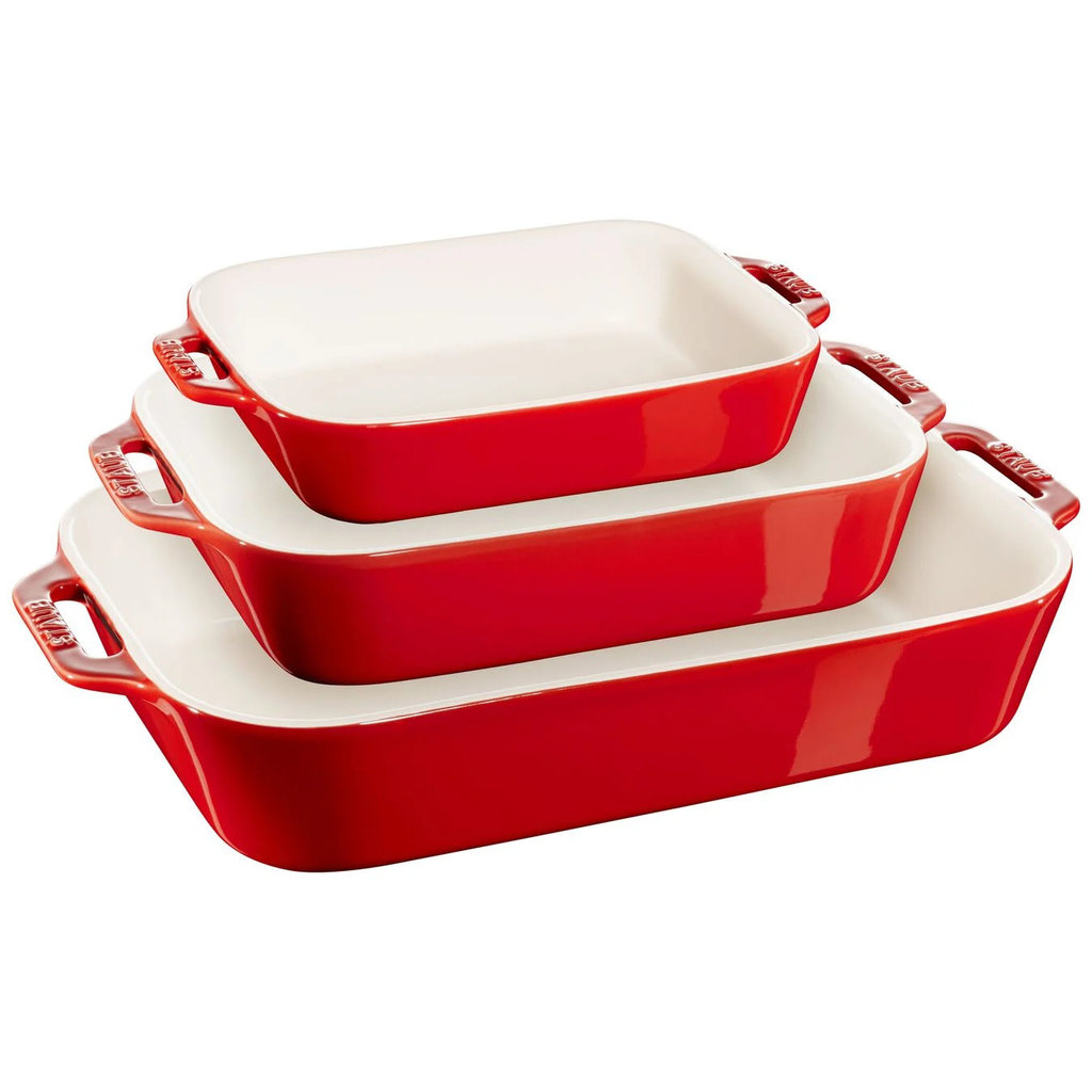 Staub 3pc Rectangular Dish Set