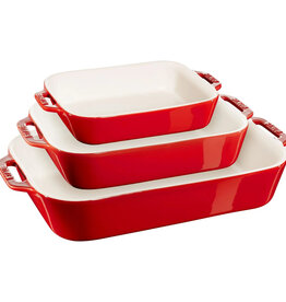 Staub 3pc Rectangular Dish Set