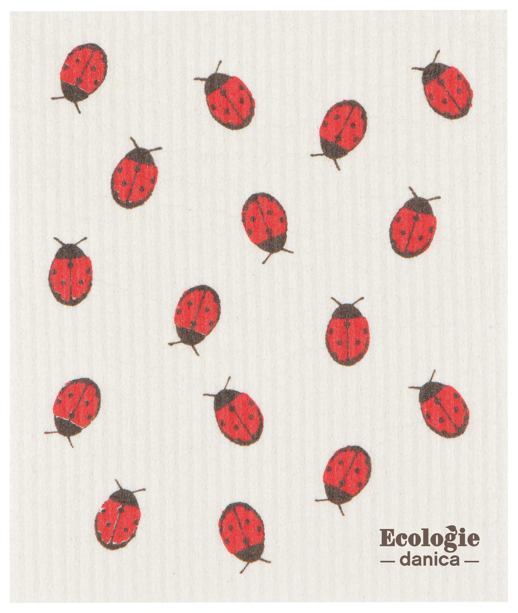 Ecologie Swedish Dishcloth - Fly Away Ladybug