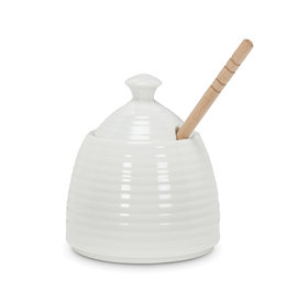 Abbott Beehive Honey Pot with Dauber