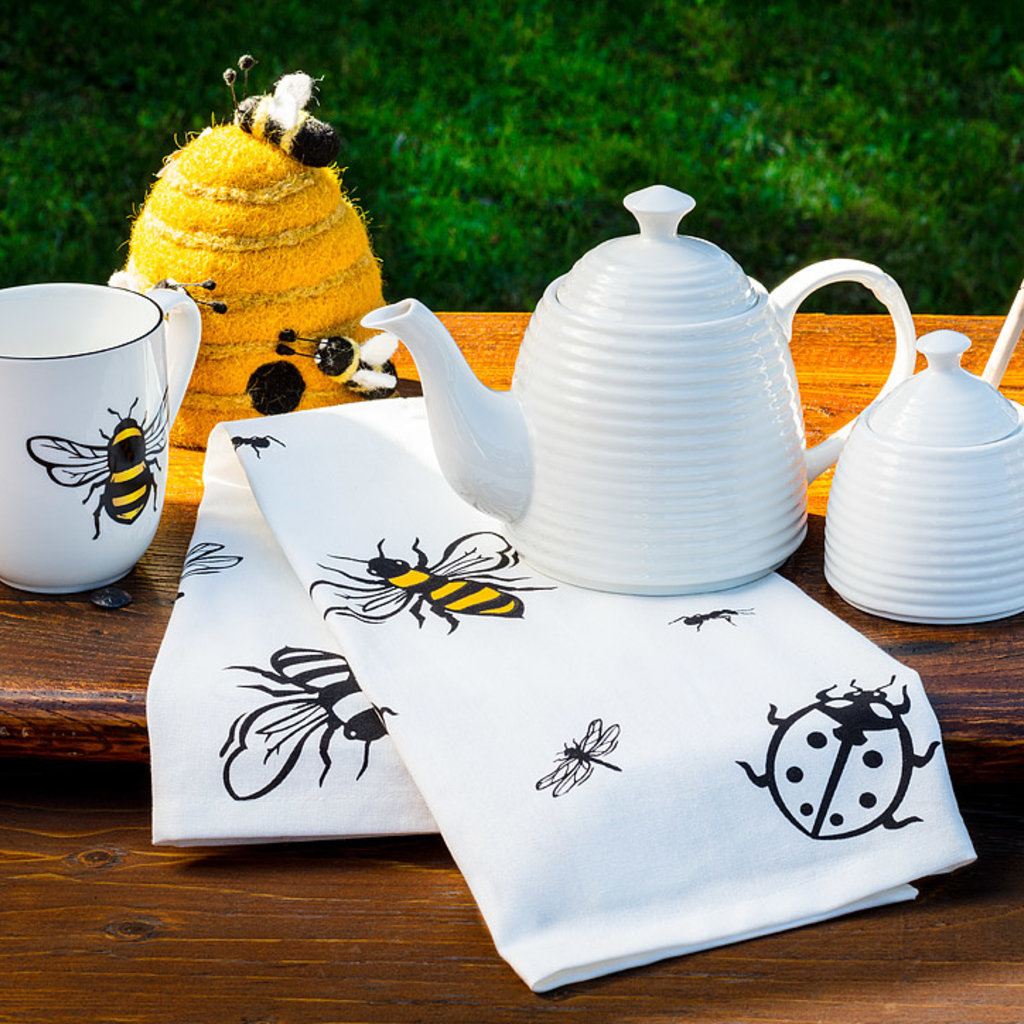 Abbott Beehive Honey Pot with Dauber
