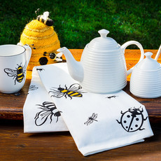 Abbott Beehive Honey Pot with Dauber