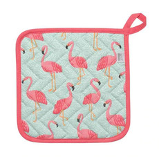 Now Designs Potholder - Flamingos