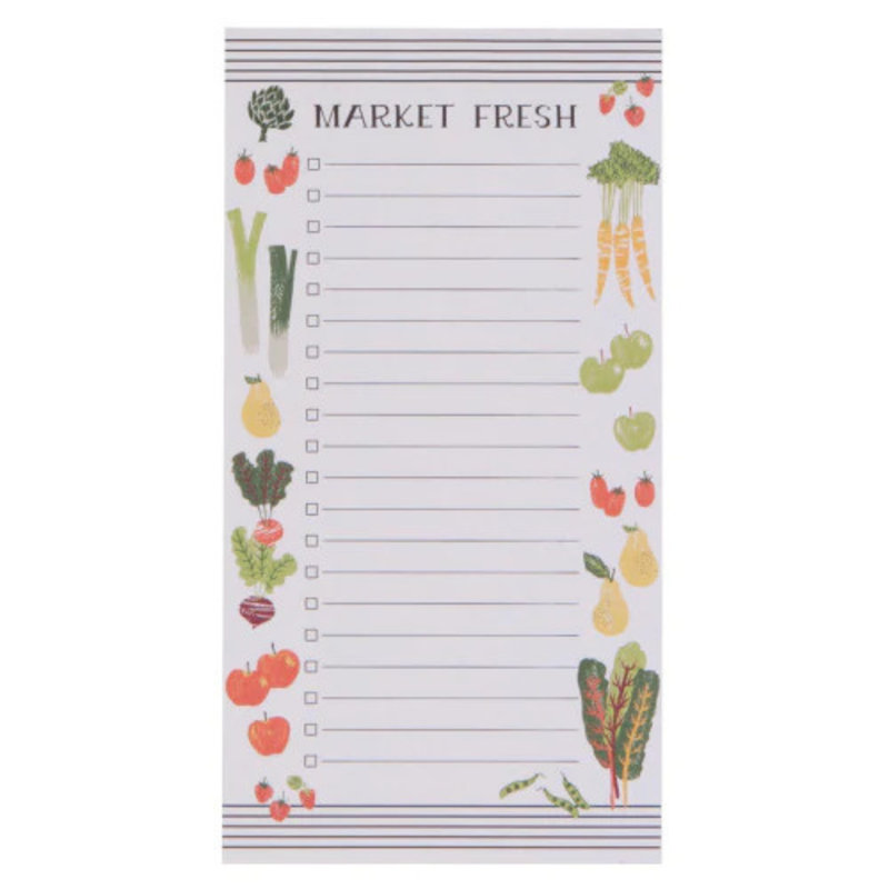Now Designs Magnetic Notepad 'List It' Farmers Market