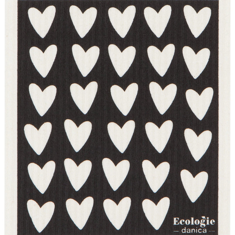 Ecologie Swedish Dishcloth - Hearts