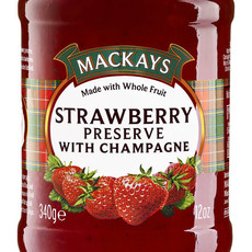 Mackays Strawberry Preserve with Champagne 250ml