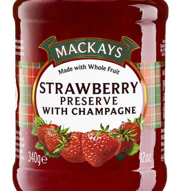 Mackays Strawberry Preserve with Champagne 250ml