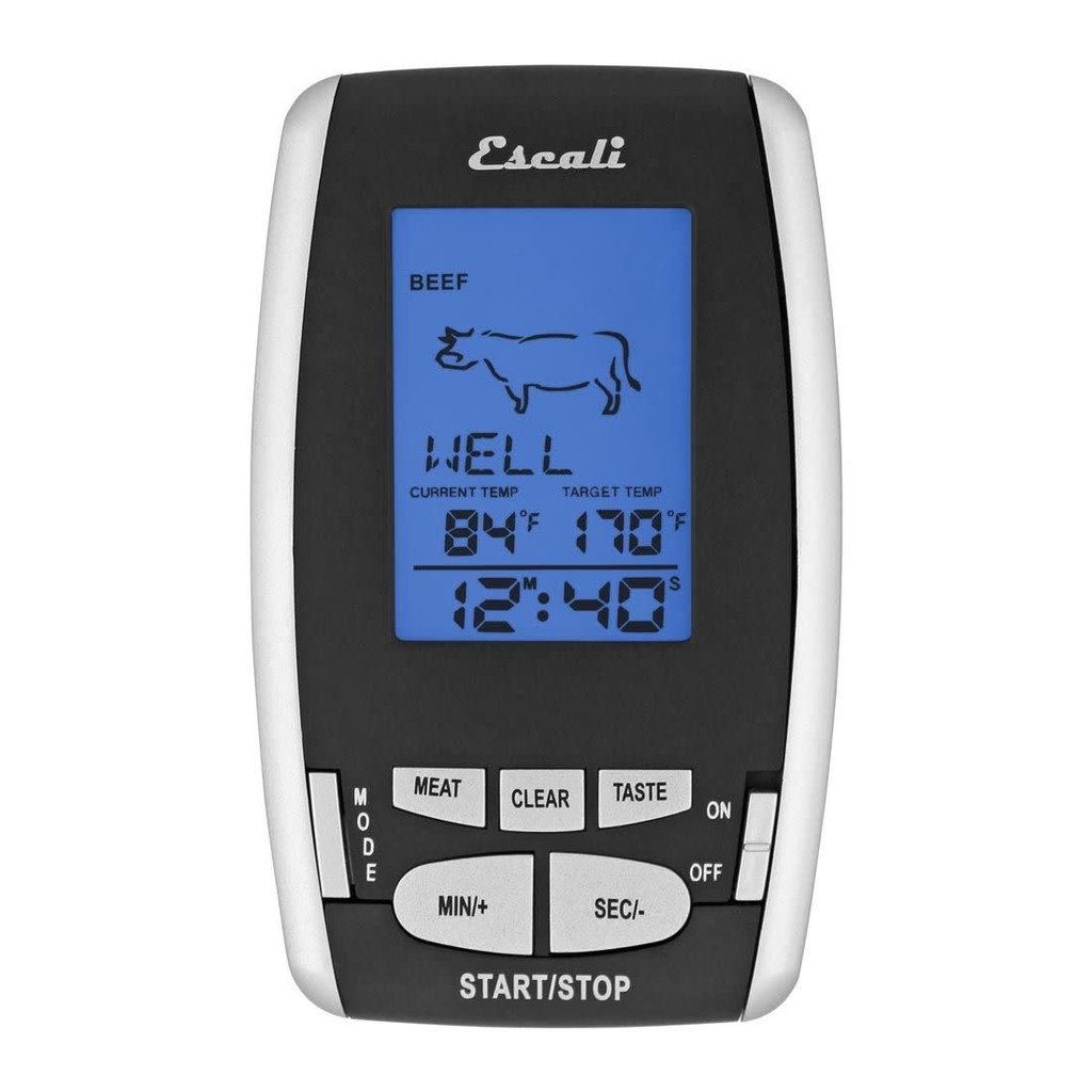 Escali Digital Wireless Remote Thermometer & Timer