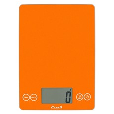 Escali Arti Glass Digital Scale Orange Sol 7Kg/15lb