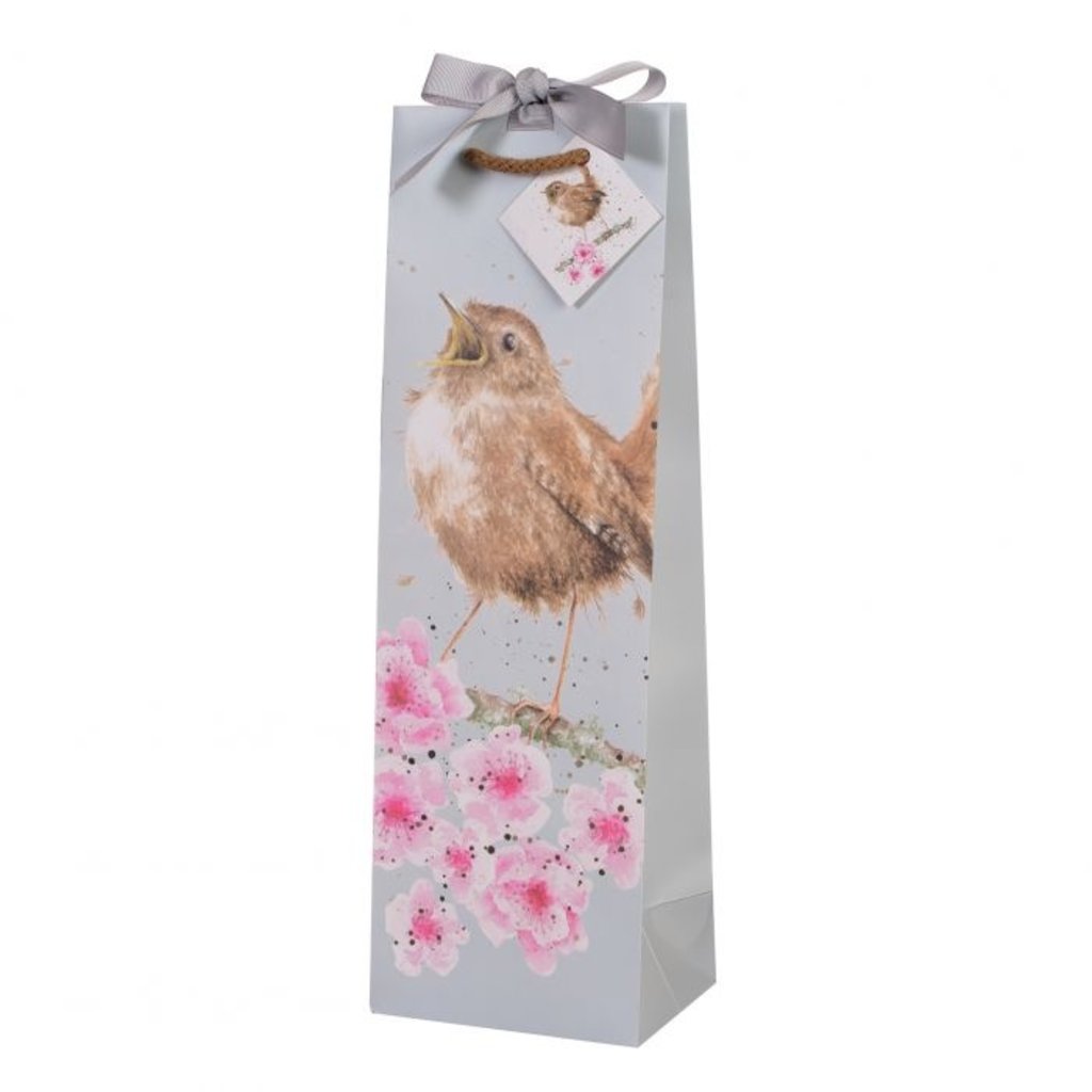 Wrendale Designs Bottle Gift Bag ' Garden Birds'