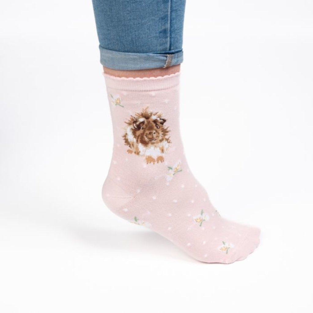 Wrendale Designs 'Grinny Pig' Socks