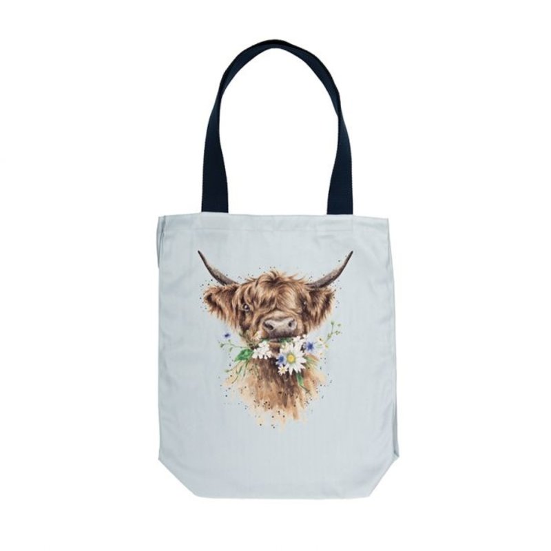 Wrendale Designs 'Daisy Coo' Canvas Tote Bag