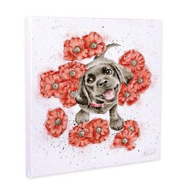 Wrendale Designs 'Poppy Love' Canvas