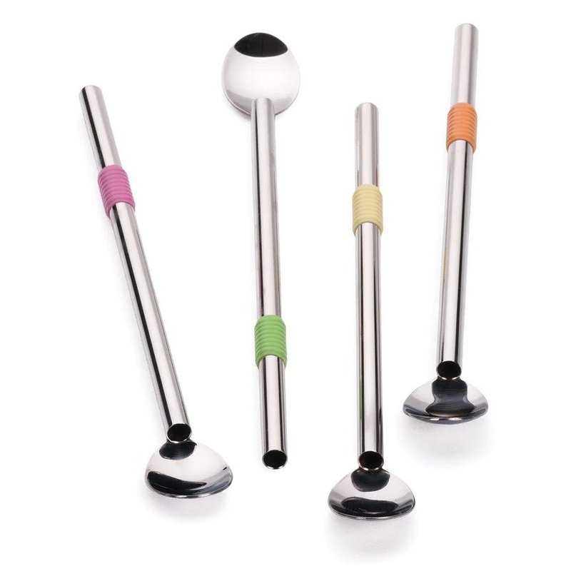 RSVP Spoon Straws - Set of 4