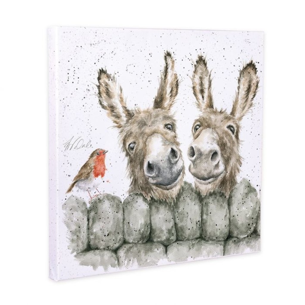 Wrendale Designs 'Hee Haw' Canvas